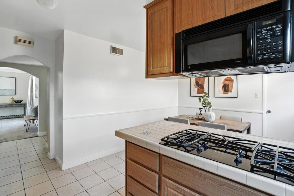 Interior, Kitchen, Tile Countertops