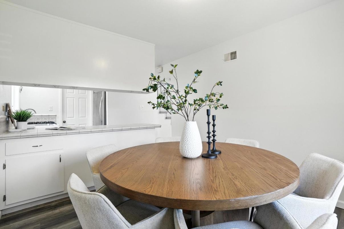 Dining room, Interior, Kitchen, Wood Texture Flooring