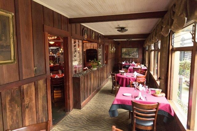 Dining room, Interior, Wooden Walls