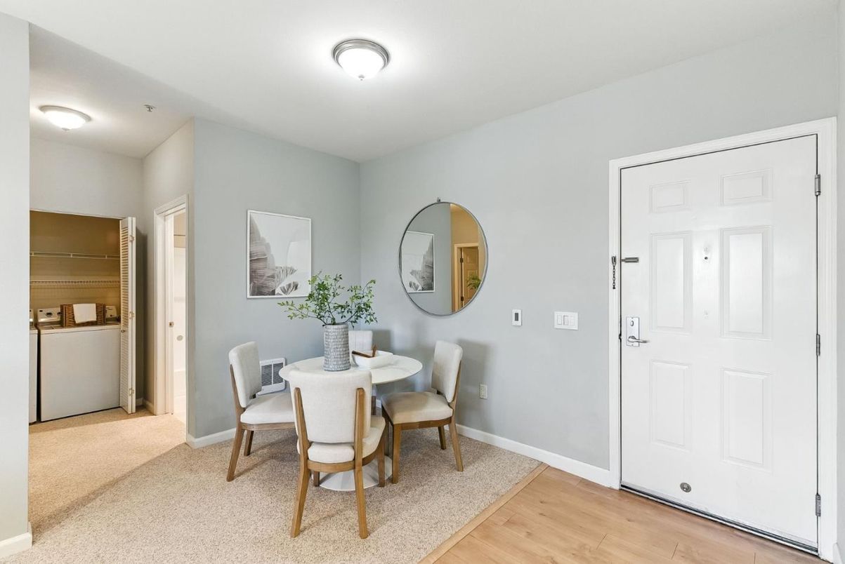 Dining room, Interior, Wood Texture Flooring