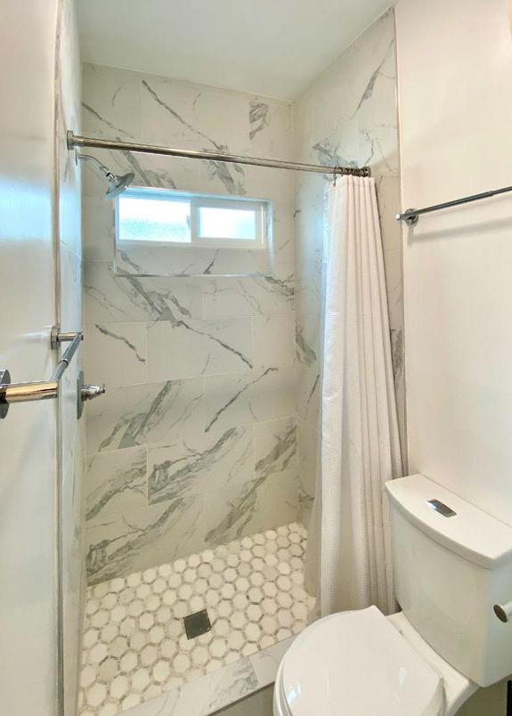 Bathroom, Interior, Marble Walls
