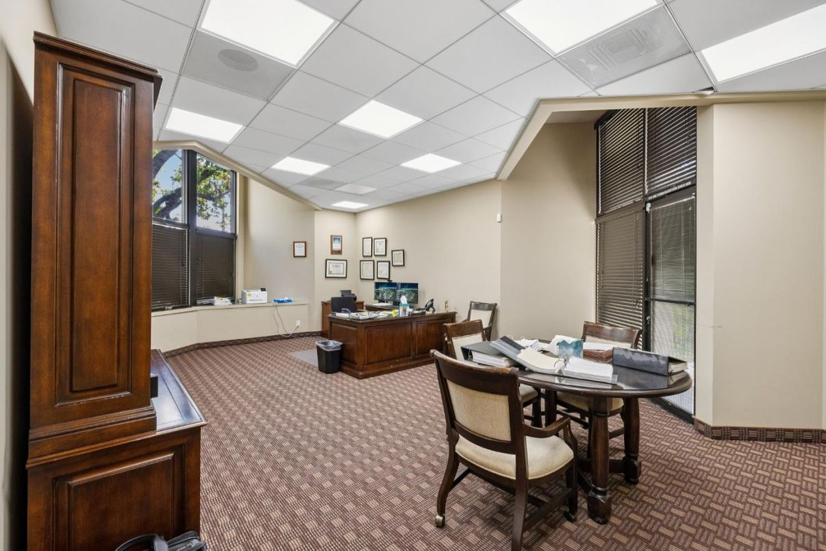 Home Office, Interior, Recessed Lighting