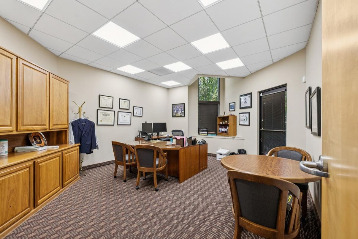 Home Office, Interior, Recessed Lighting