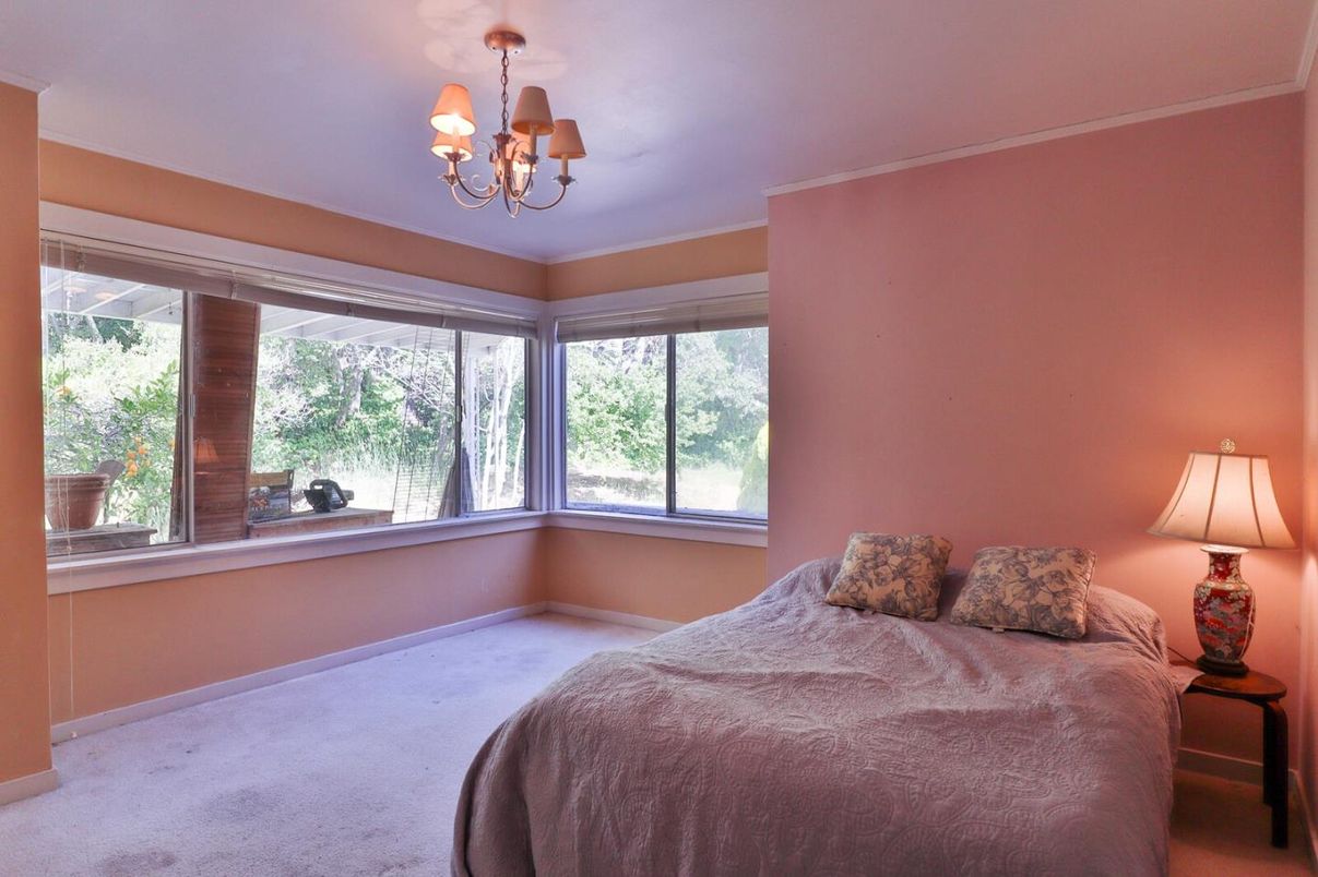 Bedroom, Chandelier, Interior
