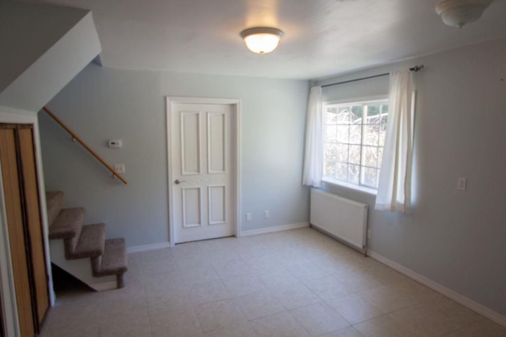 Empty room, Interior