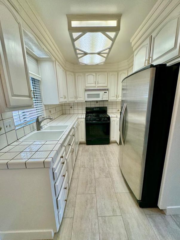 Interior, Kitchen, Tile Countertops