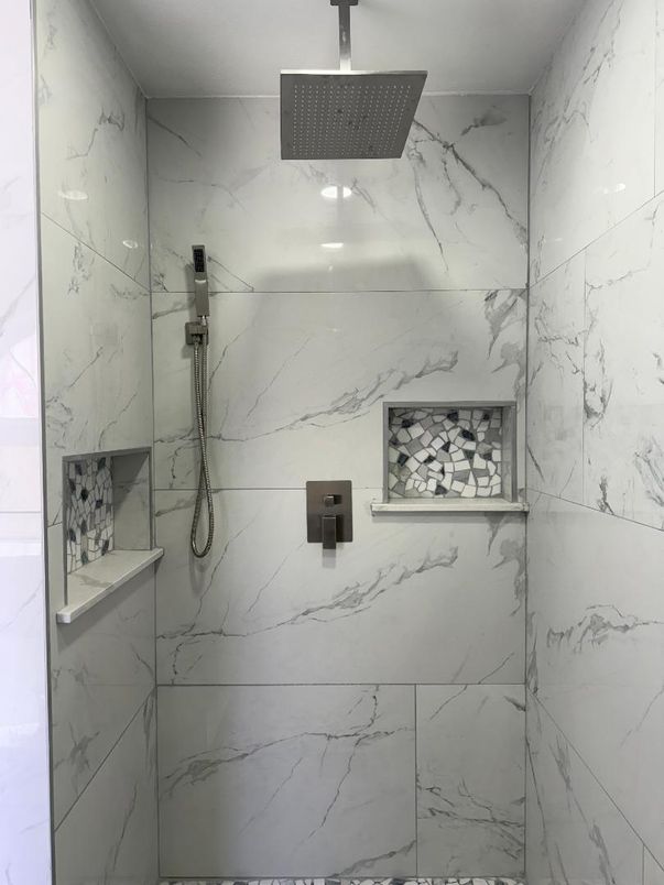 Bathroom, Interior, Marble Walls