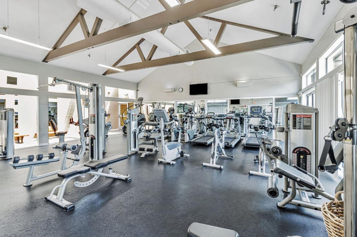 Fitness Equipment, Gym, Interior