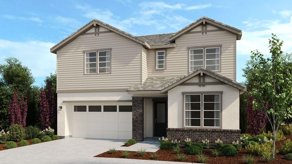 Attached, Exterior, Facade, American Craftsman