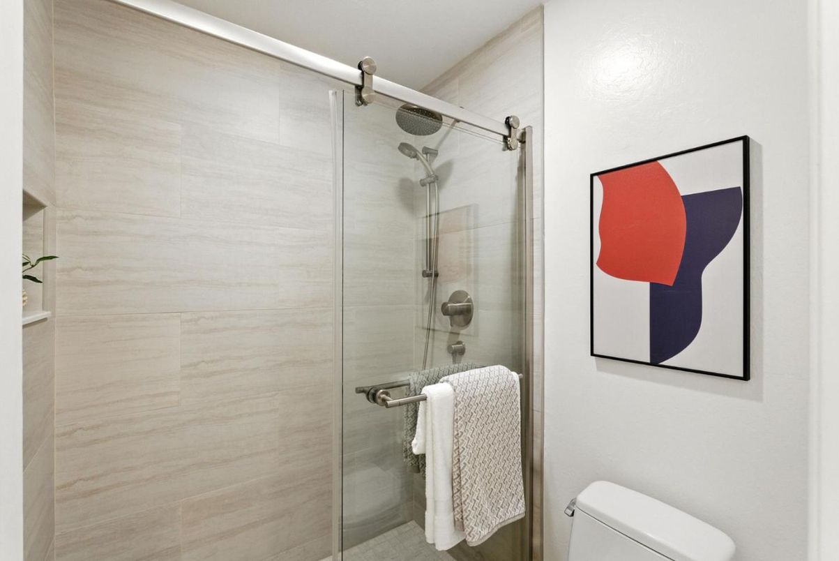 Bathroom, Glass Shower, Interior