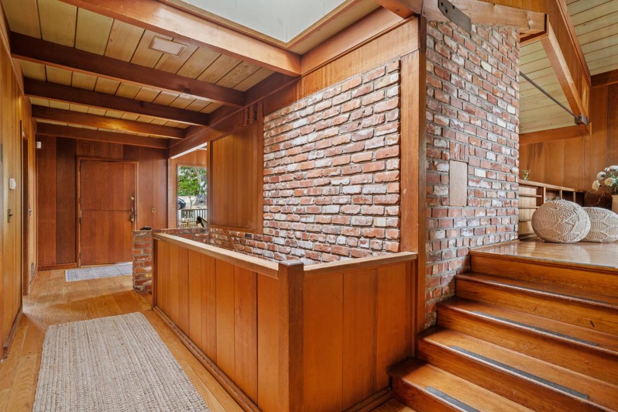 Interior, Stone Walls, Wooden Beams, Wooden Ceilings, Wood Texture Flooring, Wooden Walls