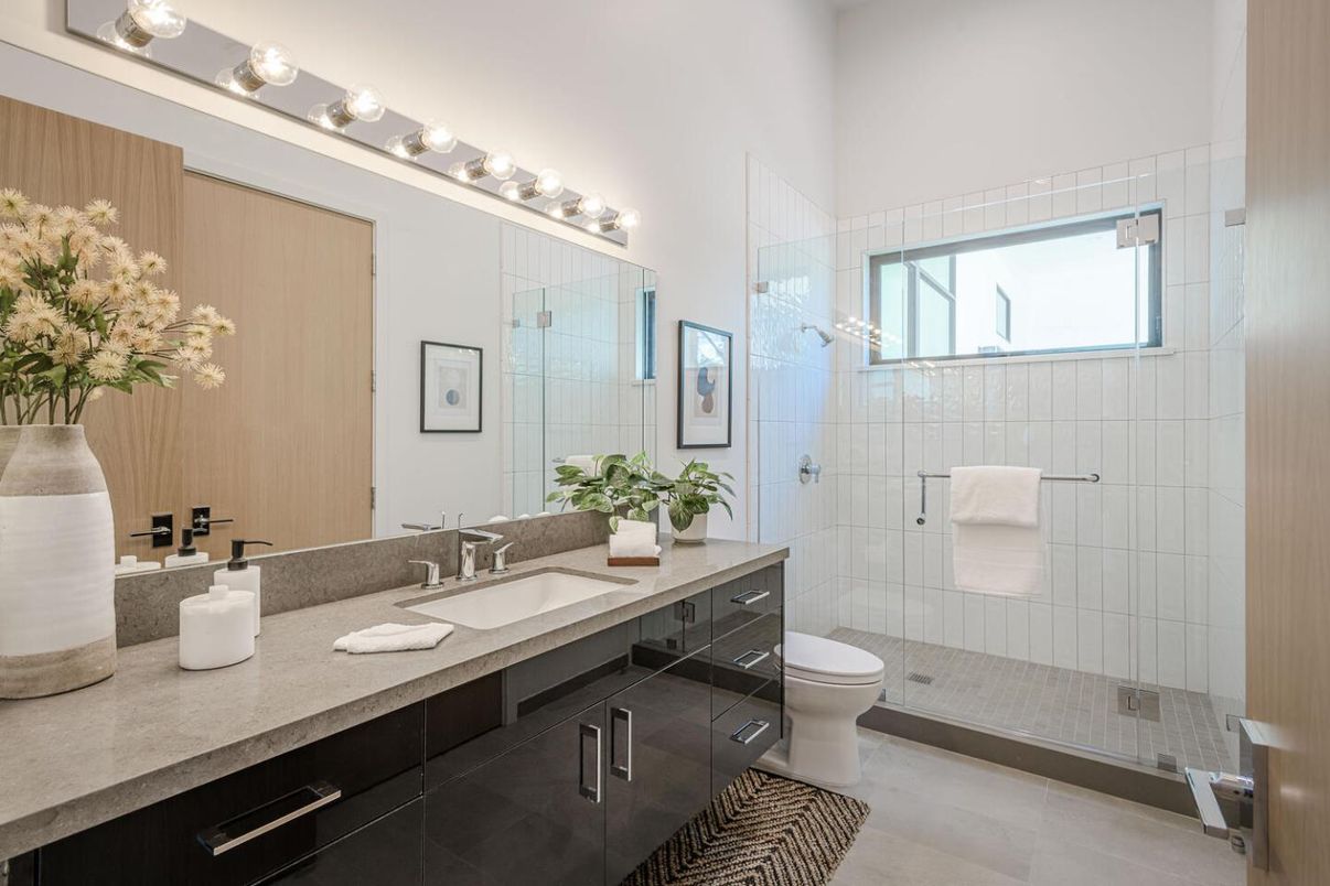 Bathroom, Glass Shower, Interior