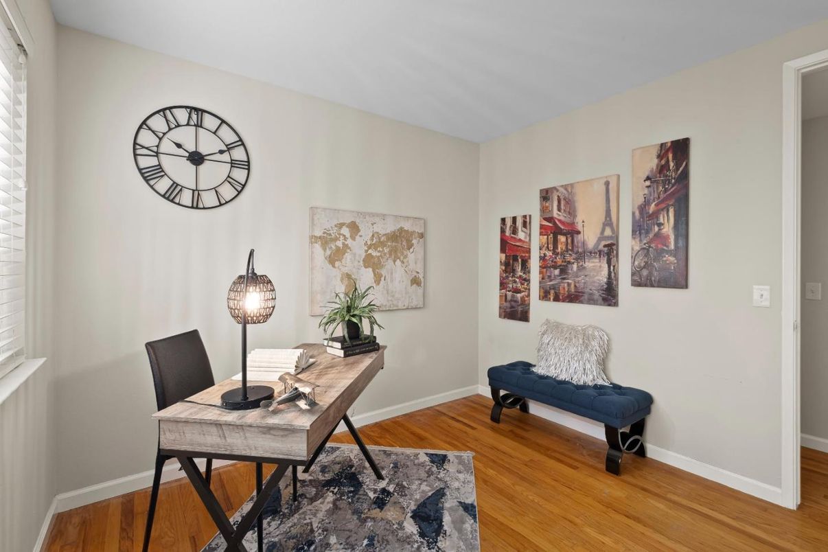 Home Office, Interior, Wood Texture Flooring
