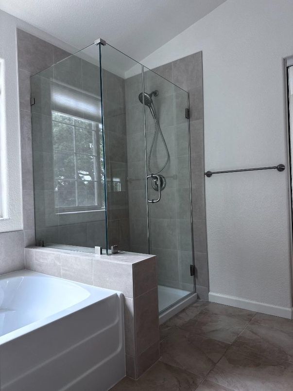 Bathroom, Glass Shower, Interior