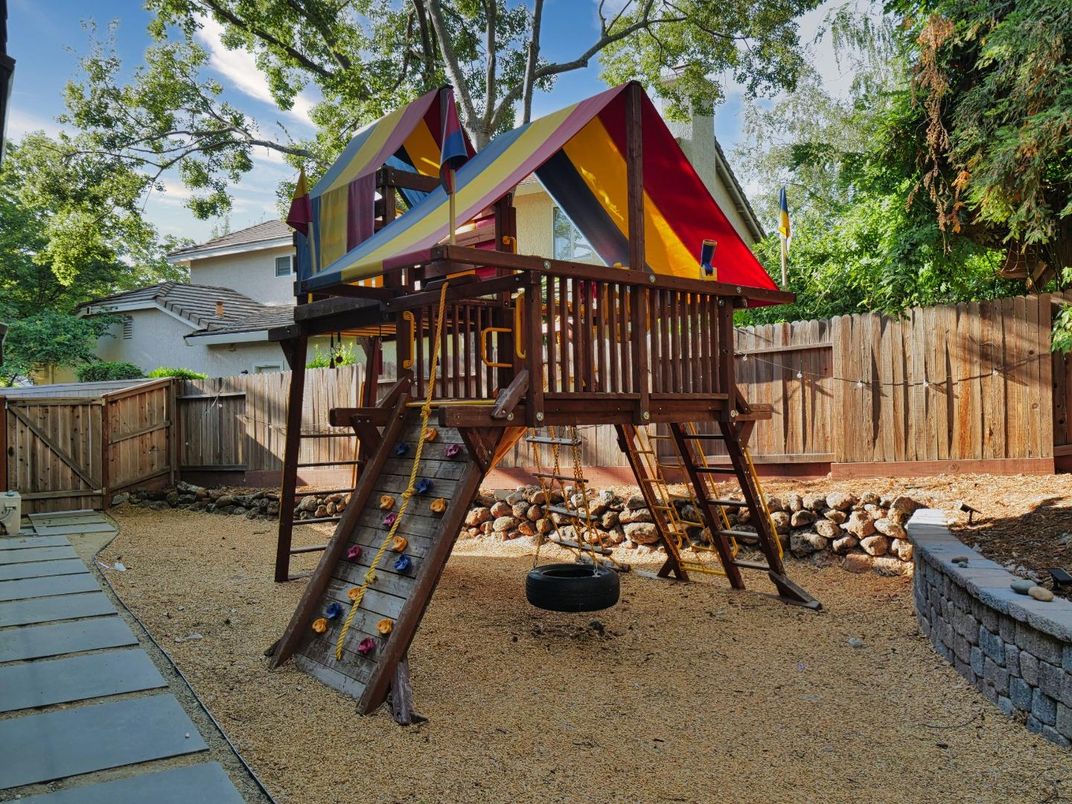 Backyard, Exterior, Playground