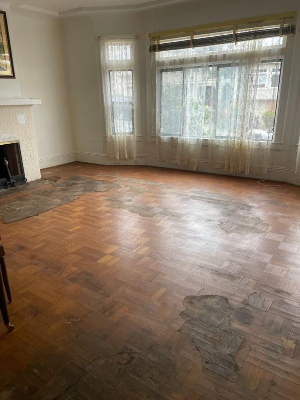 Empty room, Fireplace, Interior, Wood Texture Flooring