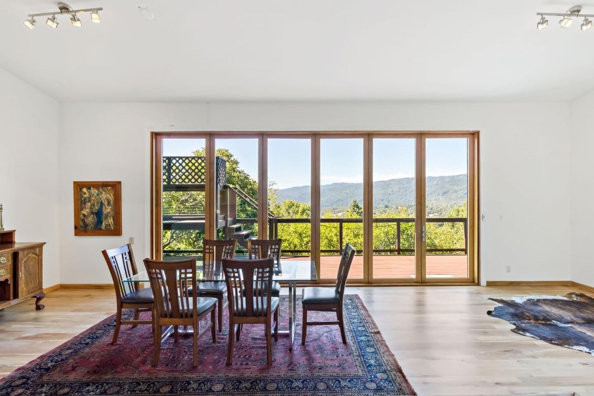 Dining room, Interior, Wood Texture Flooring