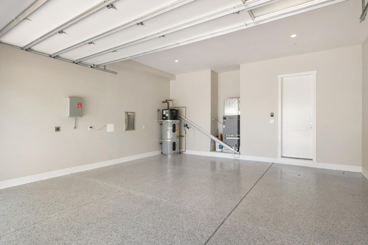 Garage, Interior, Recessed Lighting