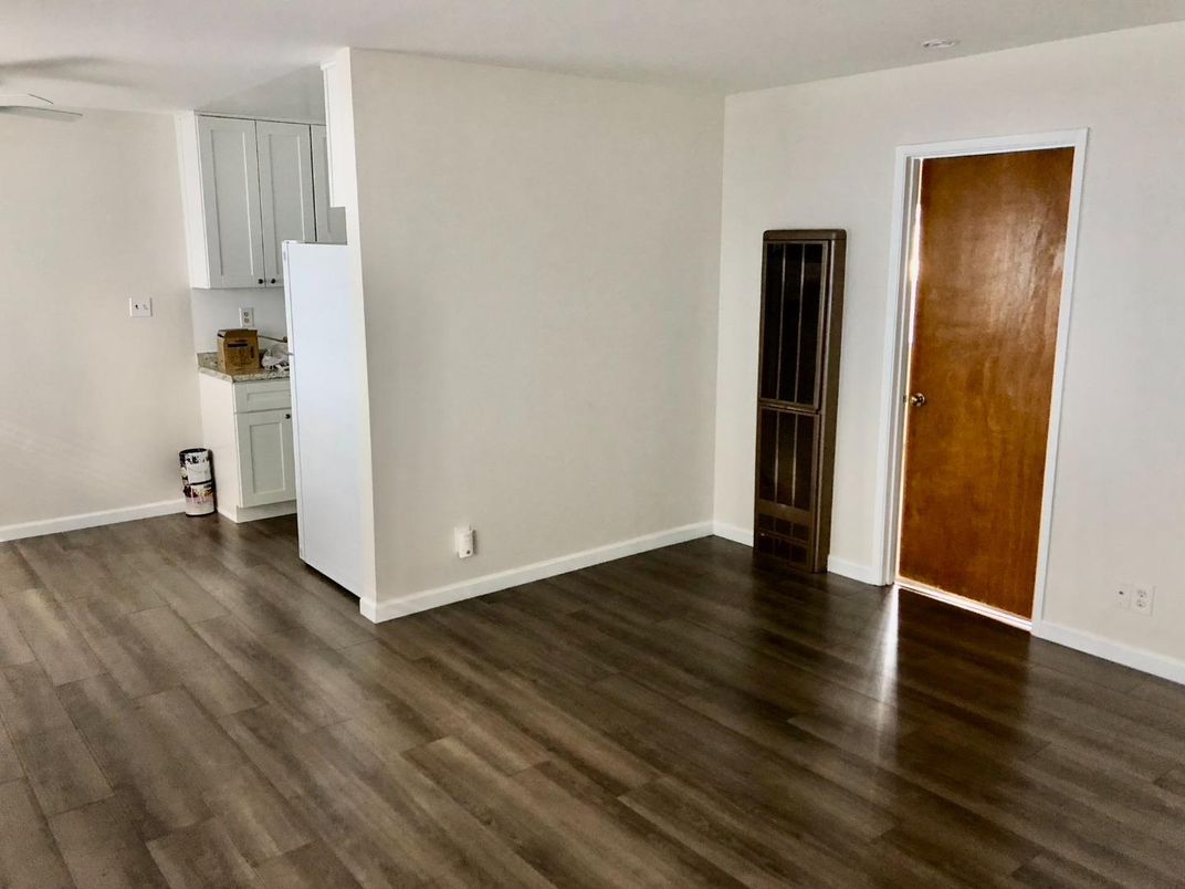 Empty room, Interior, Kitchen, Wood Texture Flooring