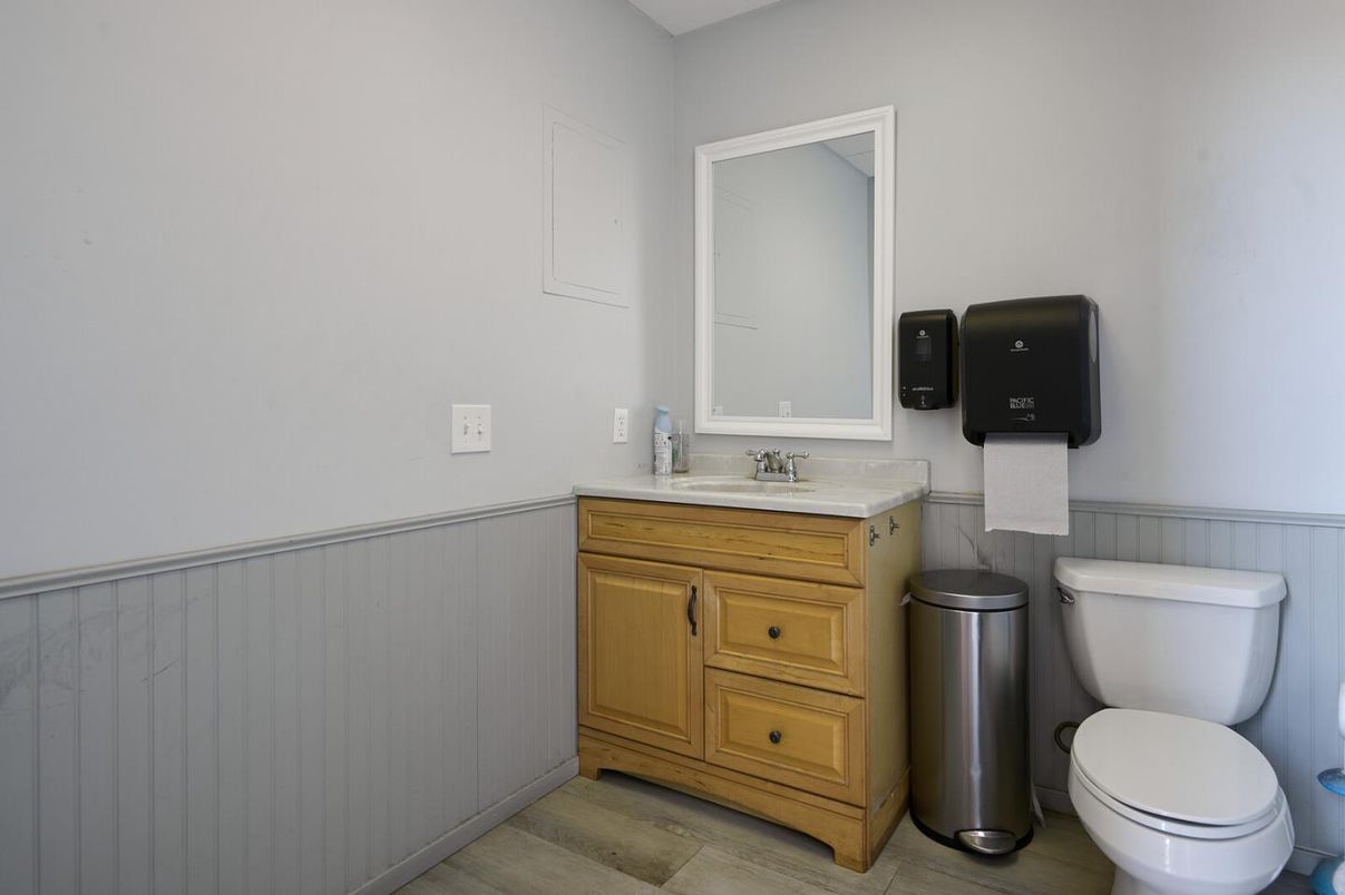 Bathroom, Interior, Wood Texture Flooring