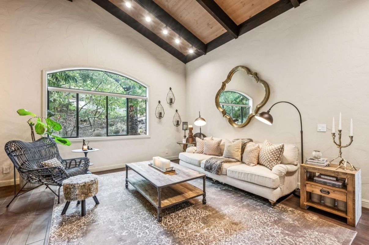 Interior, Living room, Wooden Beams, Wooden Ceilings, Wood Texture Flooring