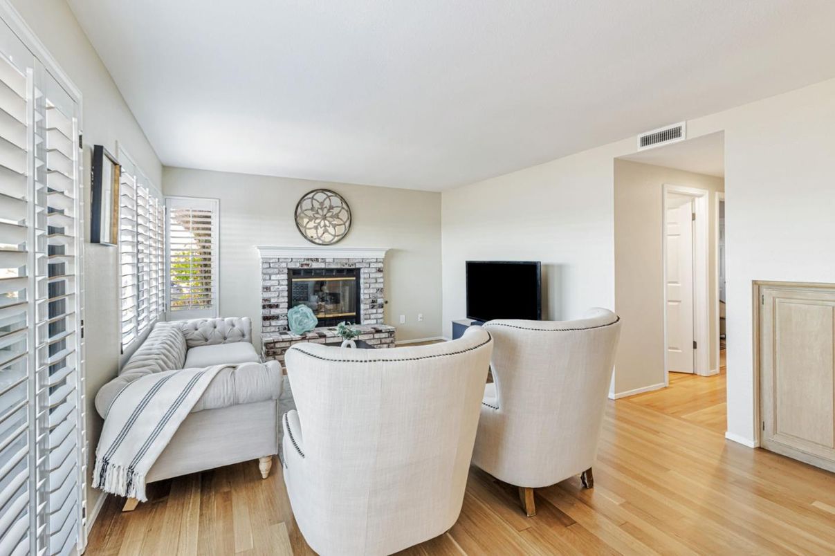 Fireplace, Interior, Living room, Wood Texture Flooring