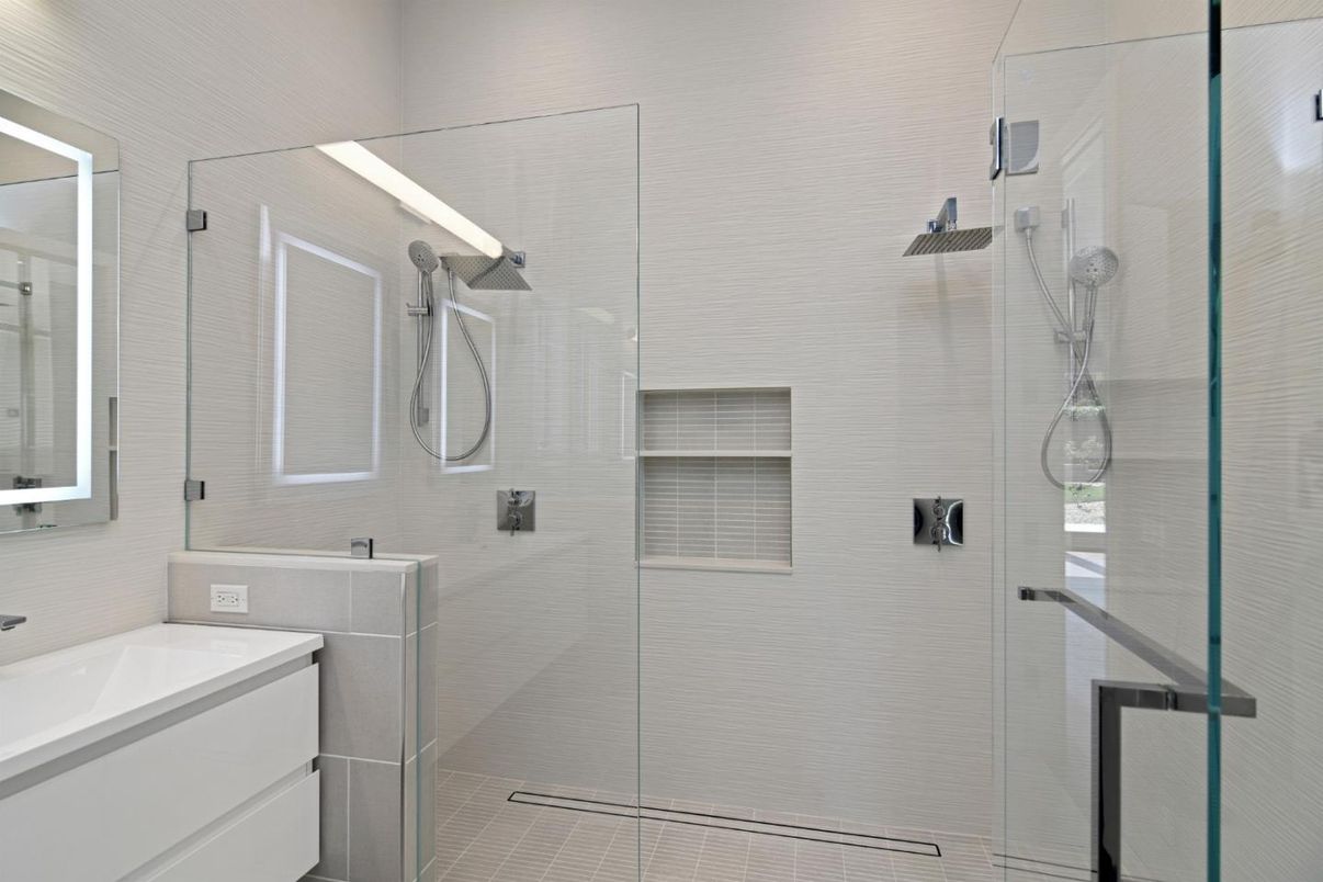 Bathroom, Glass Shower, Interior
