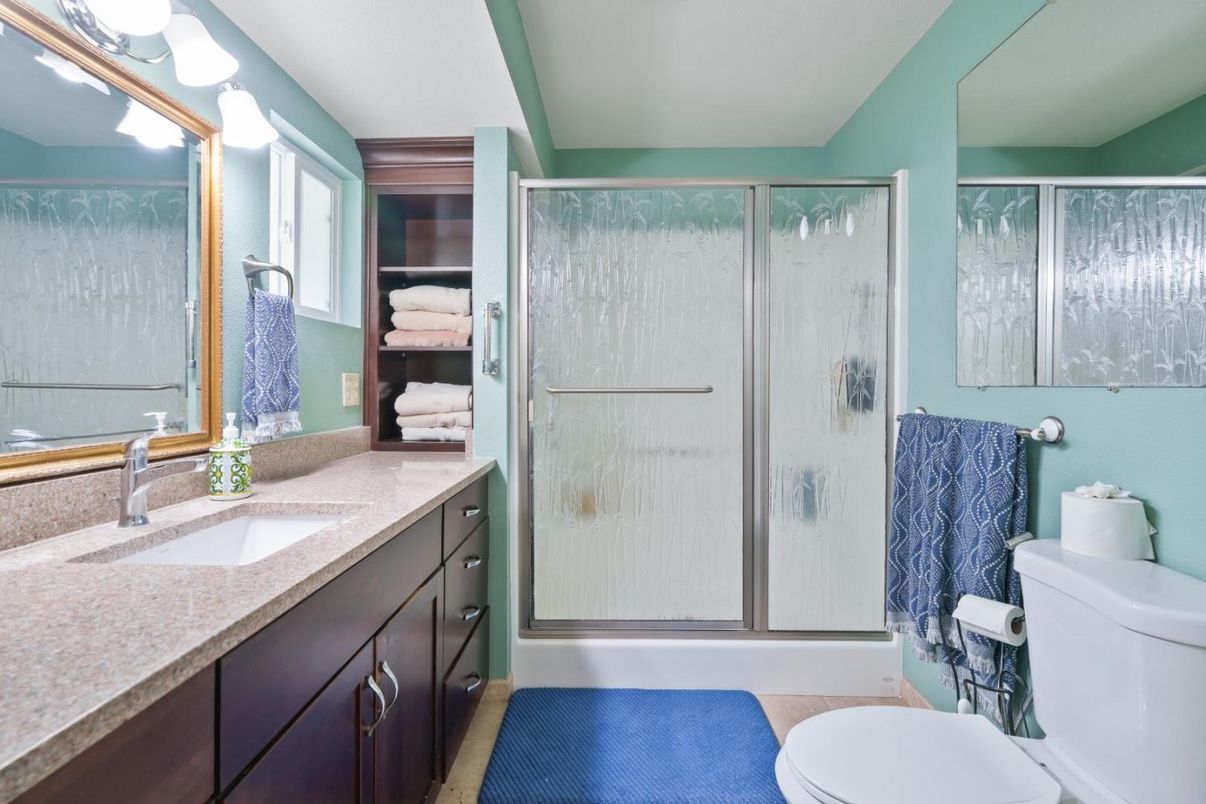 Bathroom, Glass Shower, Interior