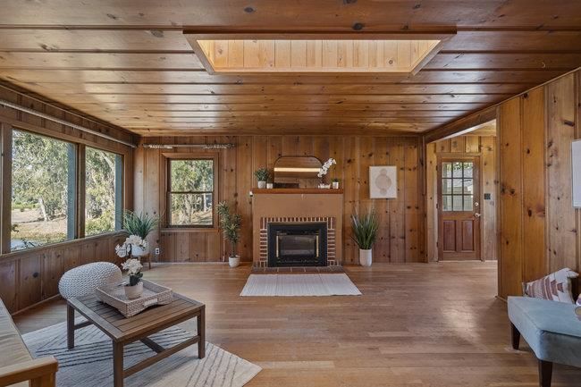 Fireplace, Interior, Wooden Ceilings, Wood Texture Flooring, Wooden Walls