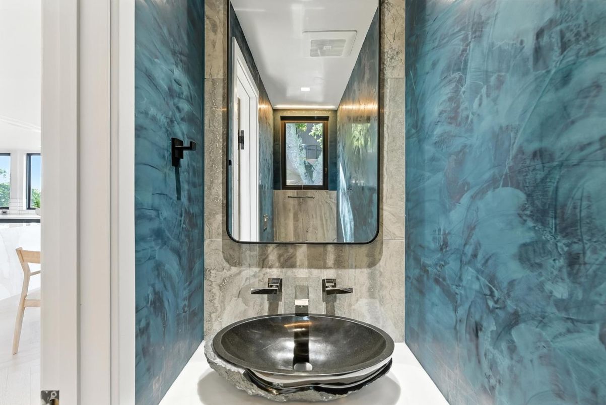 Bathroom, Interior, Marble Walls