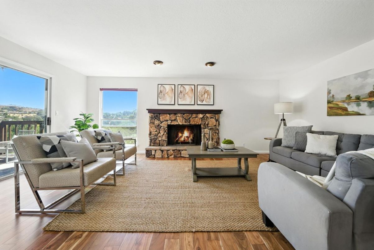 Fireplace, Interior, Living room, Wood Texture Flooring