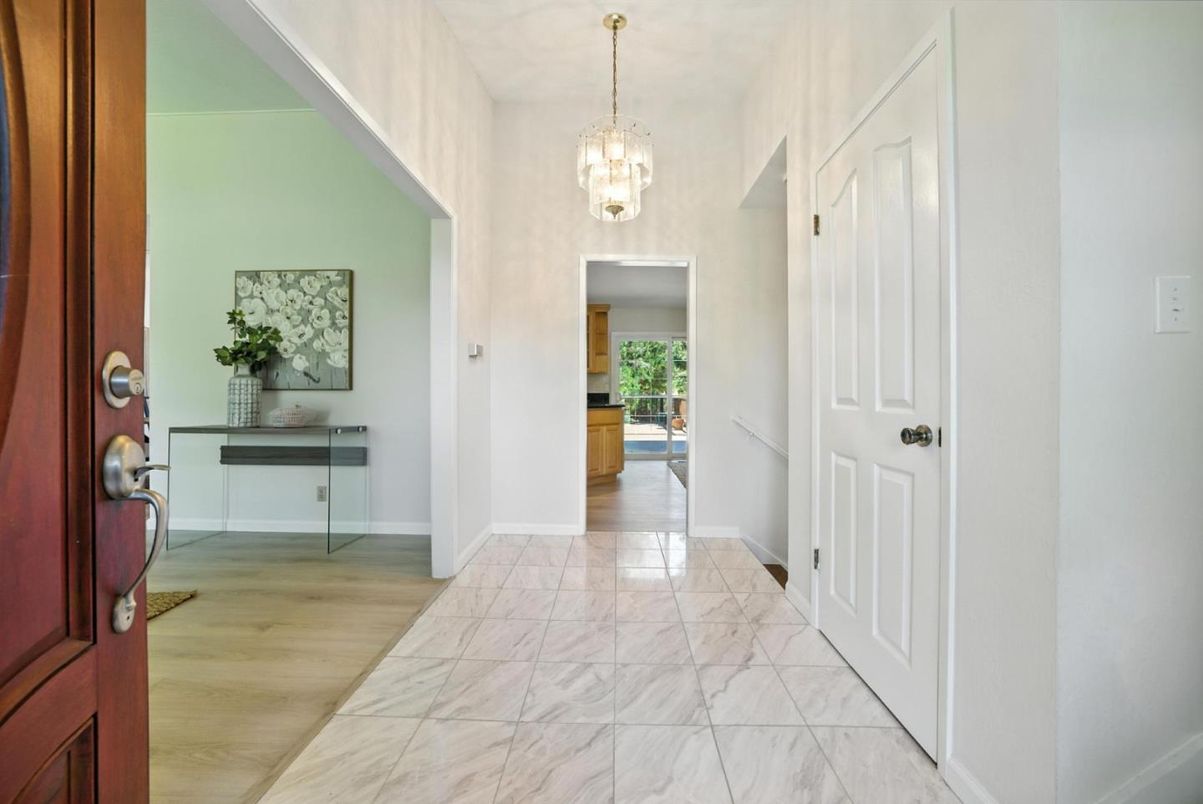 Chandelier, Interior, Marble, Wood Texture Flooring