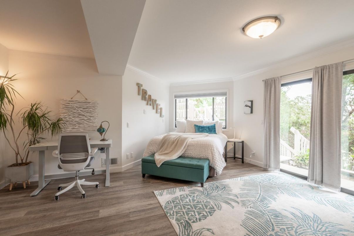 Bedroom, Home Office, Interior, Wood Texture Flooring