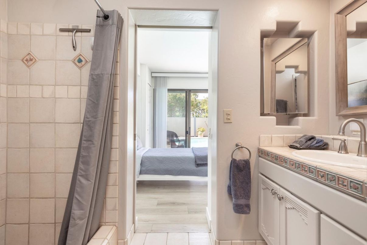 Bathroom, Bedroom, Interior, Wood Texture Flooring