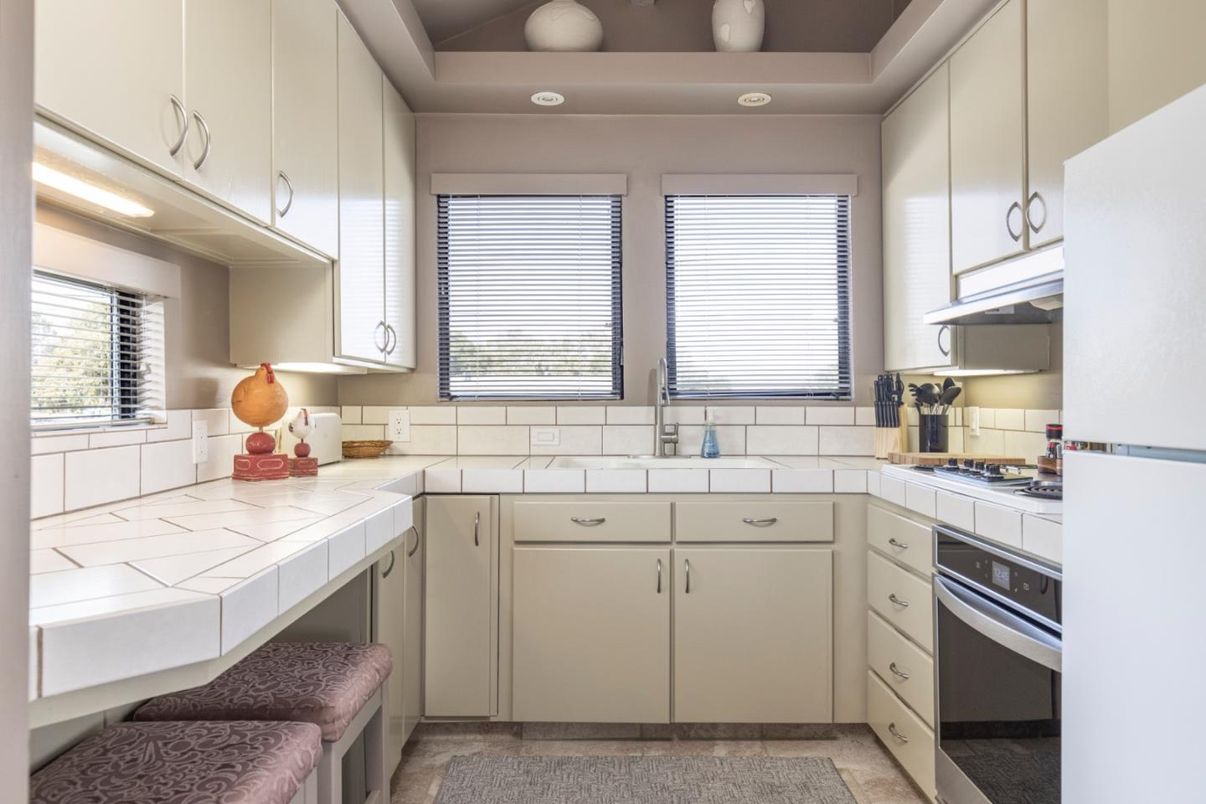 Interior, Kitchen, Tile Countertops