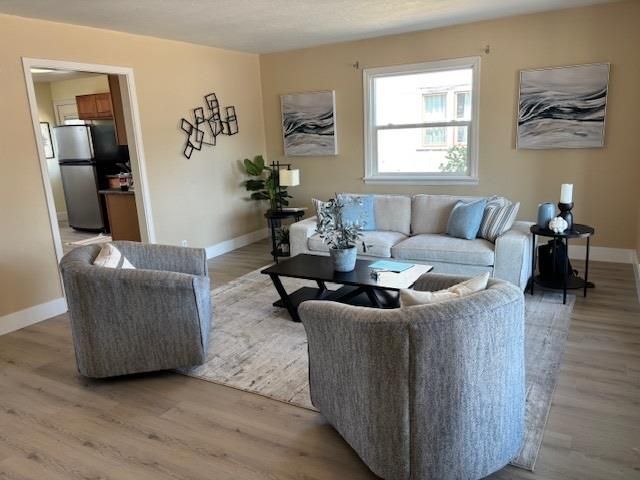 Interior, Kitchen, Living room, Wood Texture Flooring