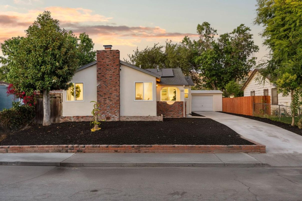 Attached, Detached Garage, Exterior, Facade, Brick Facade, Spanish Mediterranean