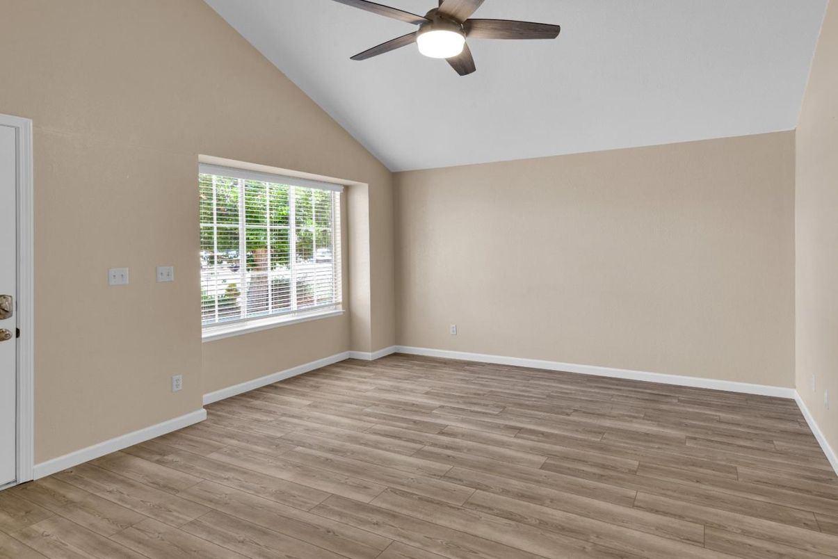 Empty room, Interior, Wood Texture Flooring