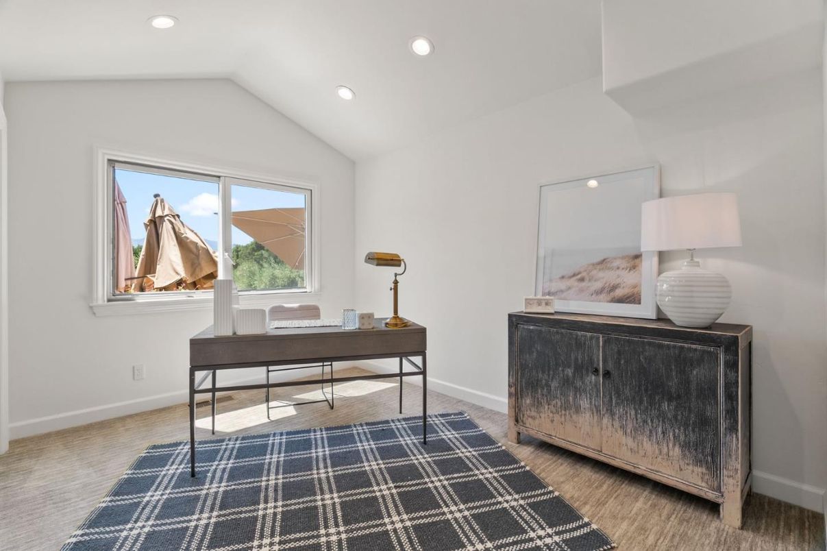 Home Office, Interior, Recessed Lighting