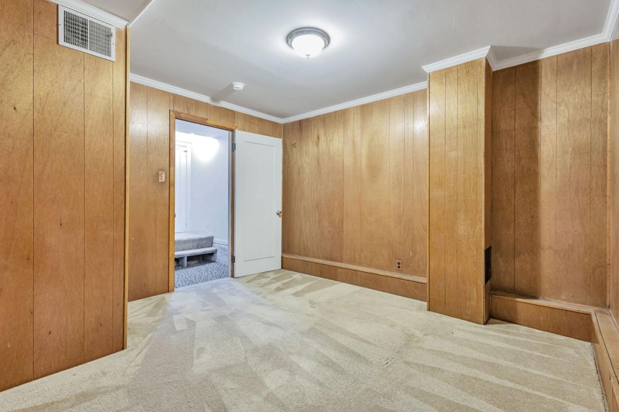 Empty room, Interior, Wooden Walls