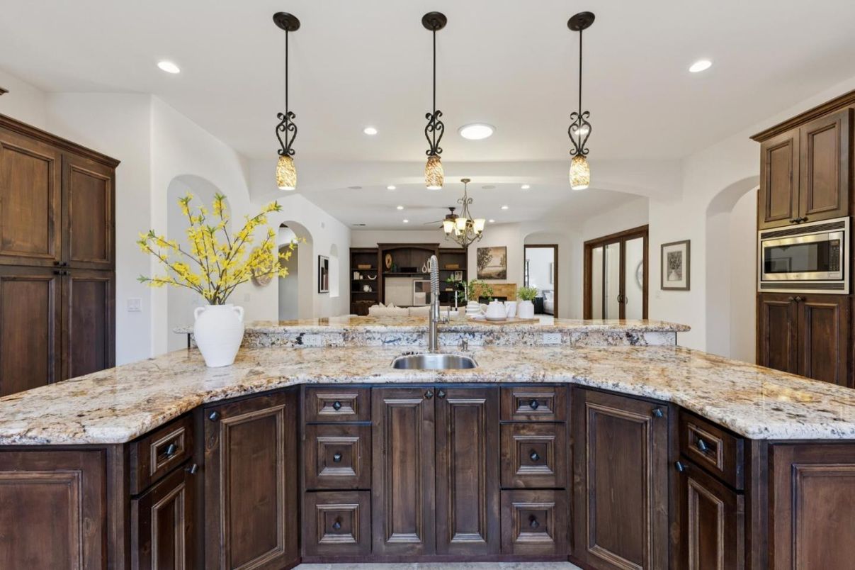 Interior, Kitchen, Pendant Lights, Recessed Lighting