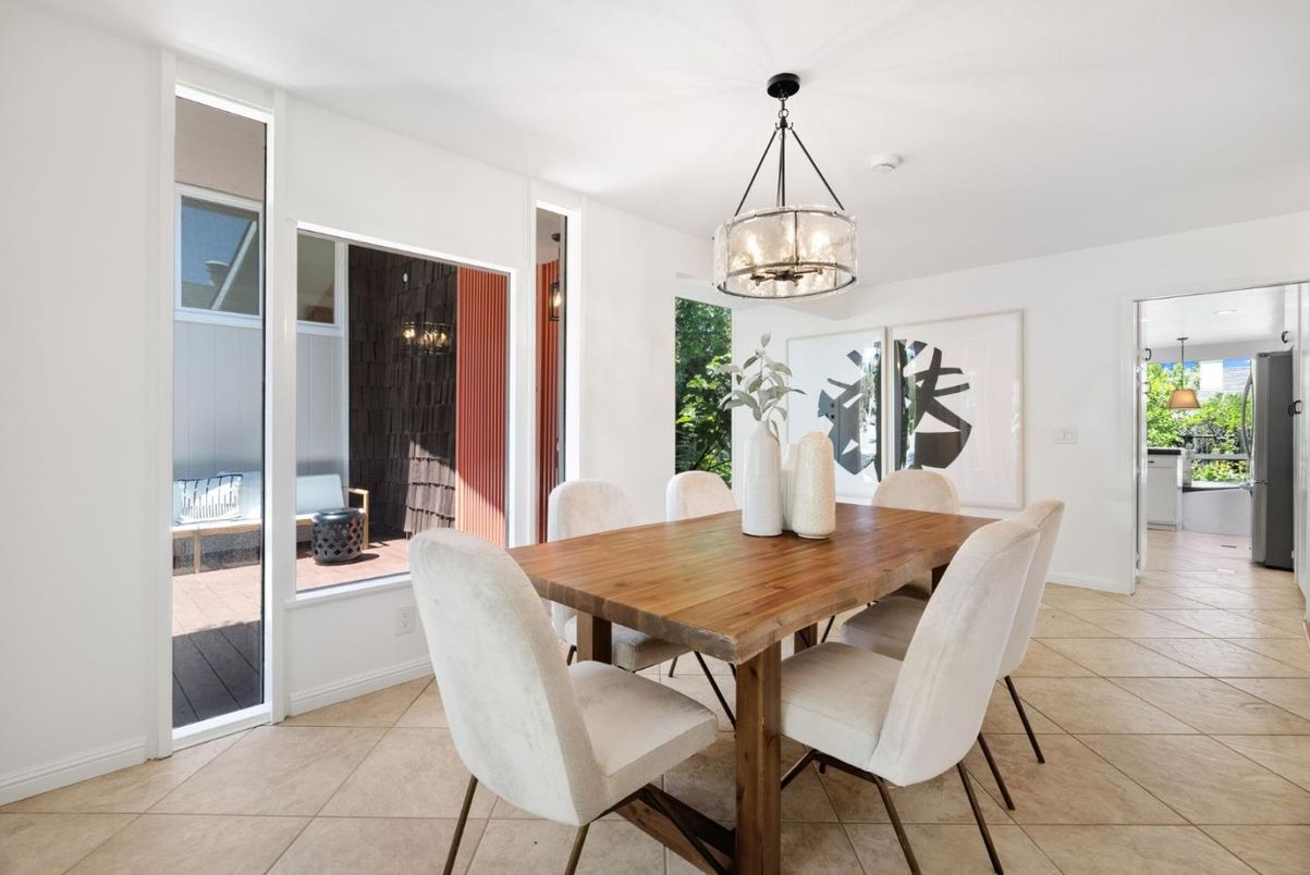 Dining room, Interior, Pendant Lights