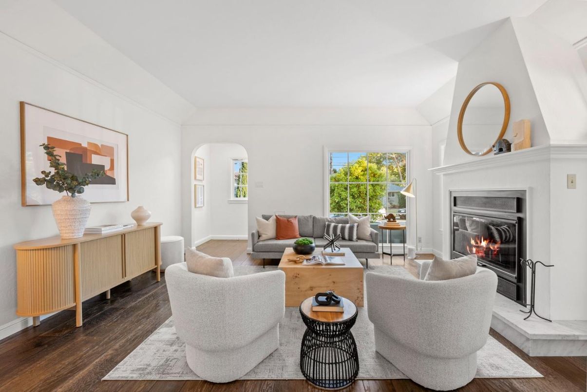 Fireplace, Interior, Living room, Wood Texture Flooring