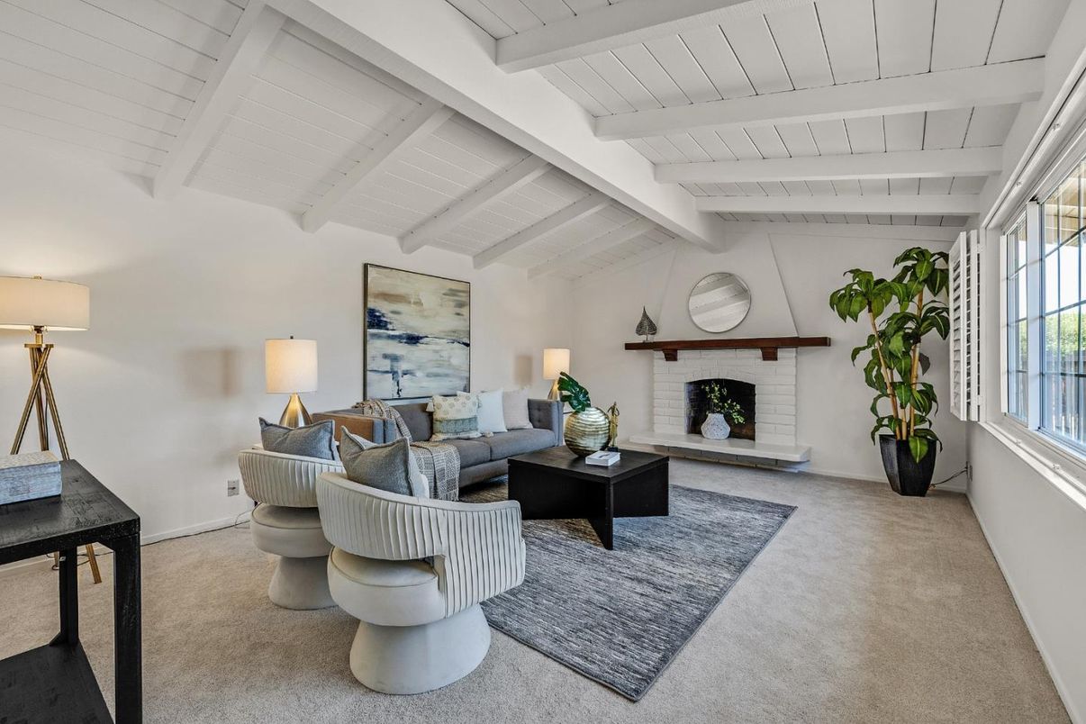 Fireplace, Interior, Living room, Stone Walls