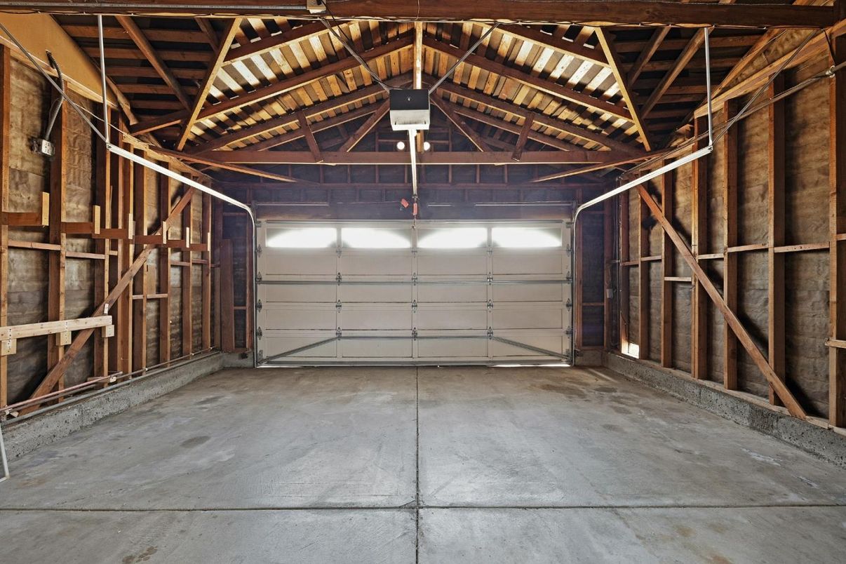 Garage, Interior, Wooden Beams, Wooden Ceilings, Wooden Walls