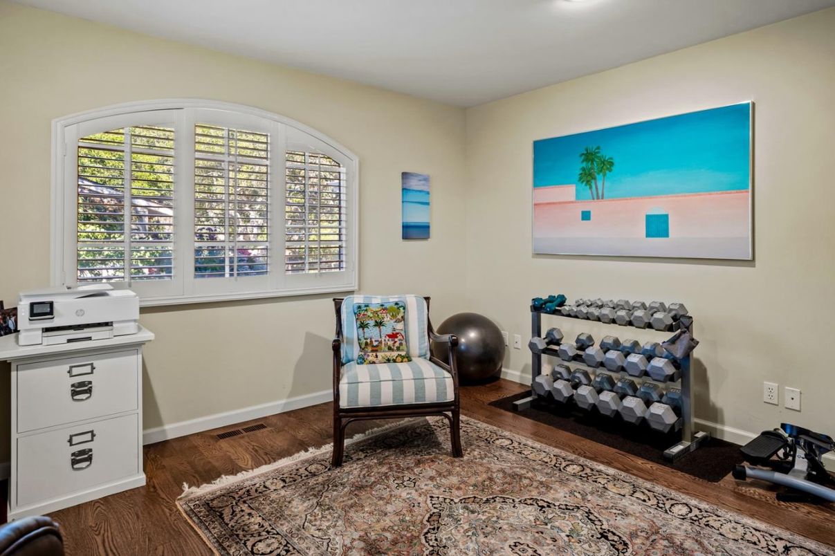 Fitness Equipment, Interior, Wood Texture Flooring