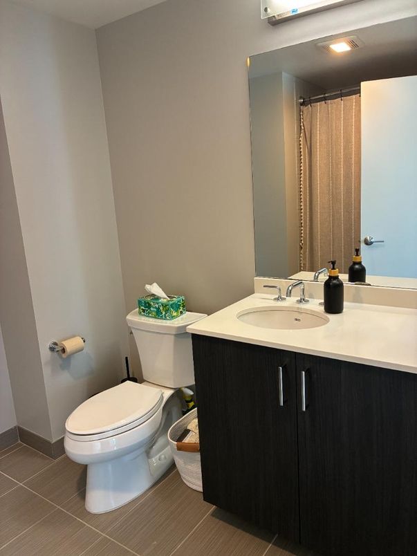 Bathroom, Interior, Recessed Lighting