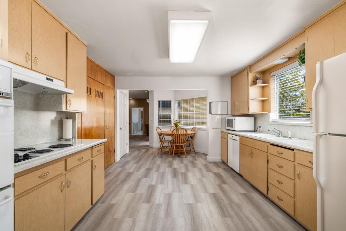 Dining room, Interior, Kitchen, Wood Texture Flooring