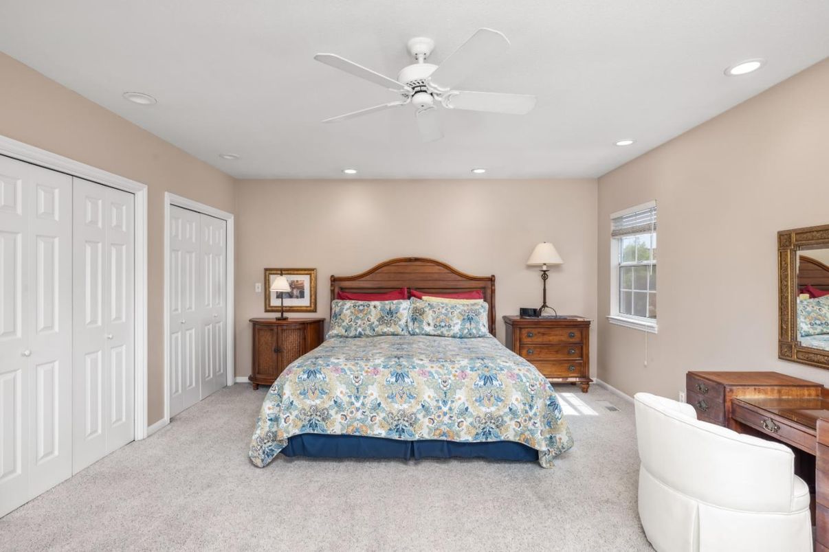 Bedroom, Home Office, Interior, Recessed Lighting