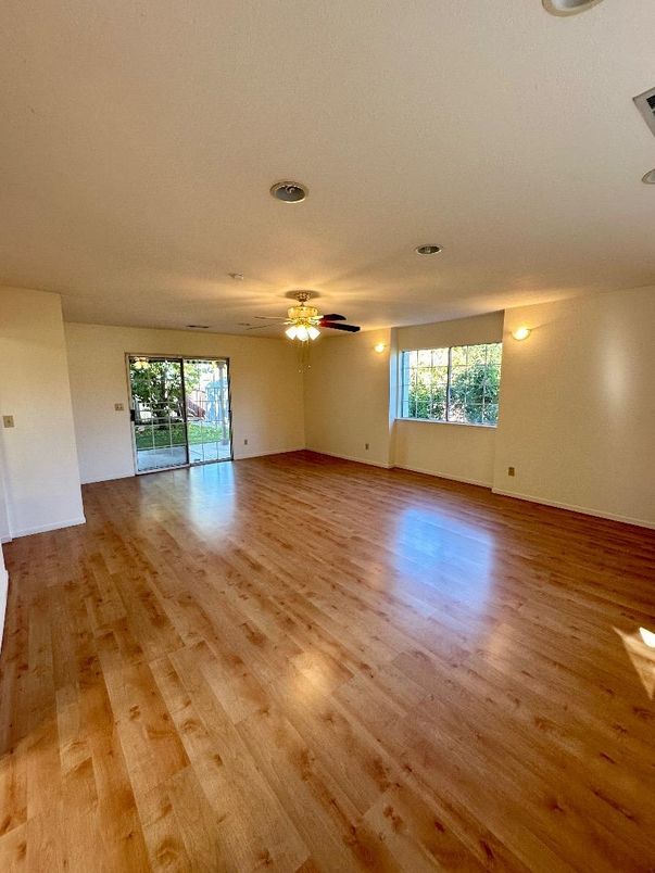 Empty room, Interior, Wood Texture Flooring